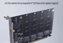 【¥1,691】M.2 NVME SSD 4ポート - PCIE X16 アダプター PCIE 5.0-アリエク特価アラート