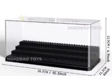 【¥965】フィギュア ブロック ディスプレイケース 26.7x11.3cm-アリエク特価アラート