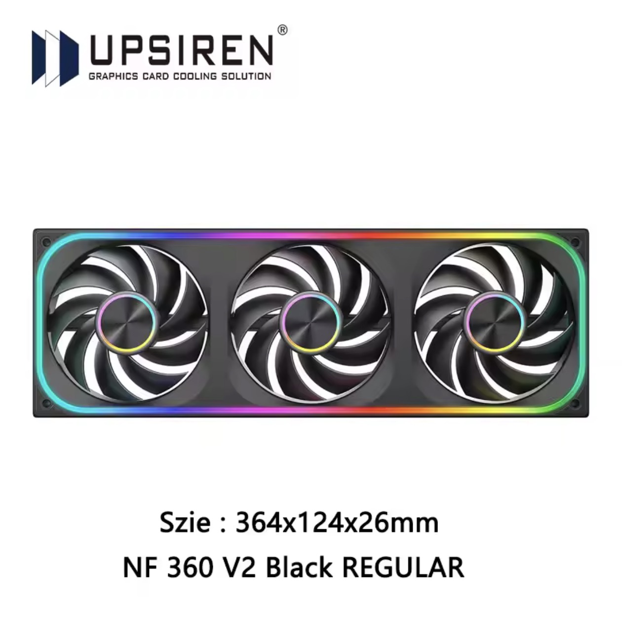 UPSIREN NF360 V2 ARGB 3連ファン